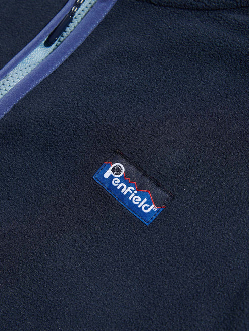 Penfield 1/4 Zip Graylock Fleece Navy Blazer