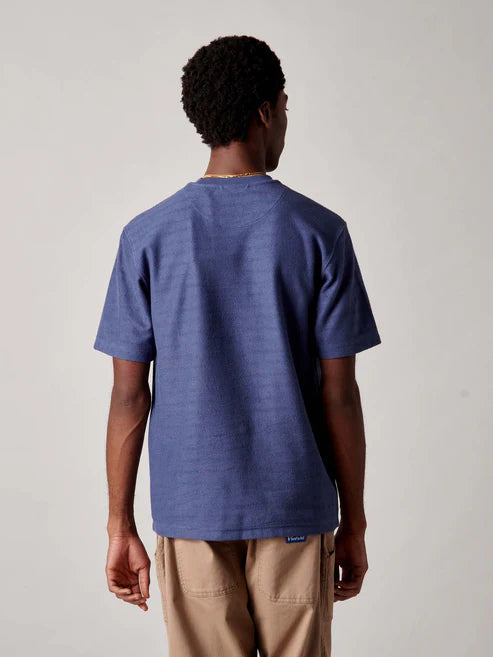 Penfield Textured T-Shirt Blue Indigo