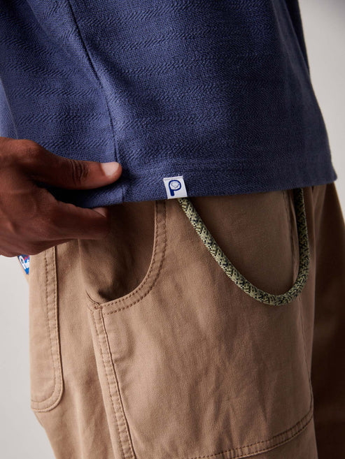 Penfield Textured T-Shirt Blue Indigo