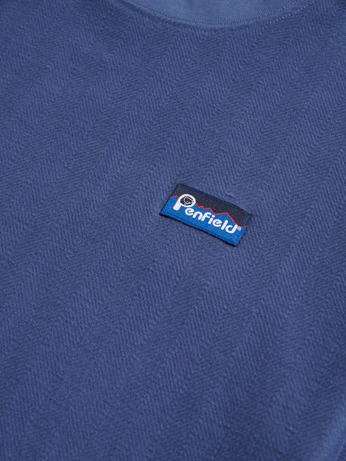 Penfield Textured T-Shirt Blue Indigo