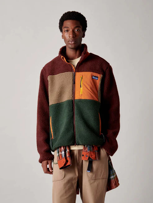 Penfield Forefounders Mattawa Fleece Jacket Rum Raisin