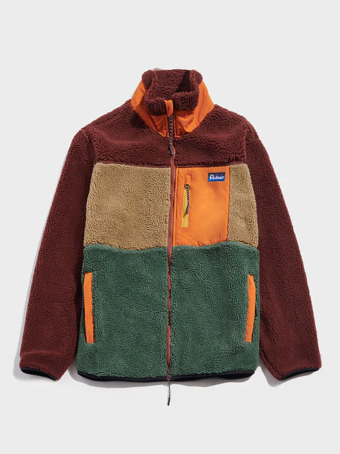 Penfield Forefounders Mattawa Fleece Jacket Rum Raisin