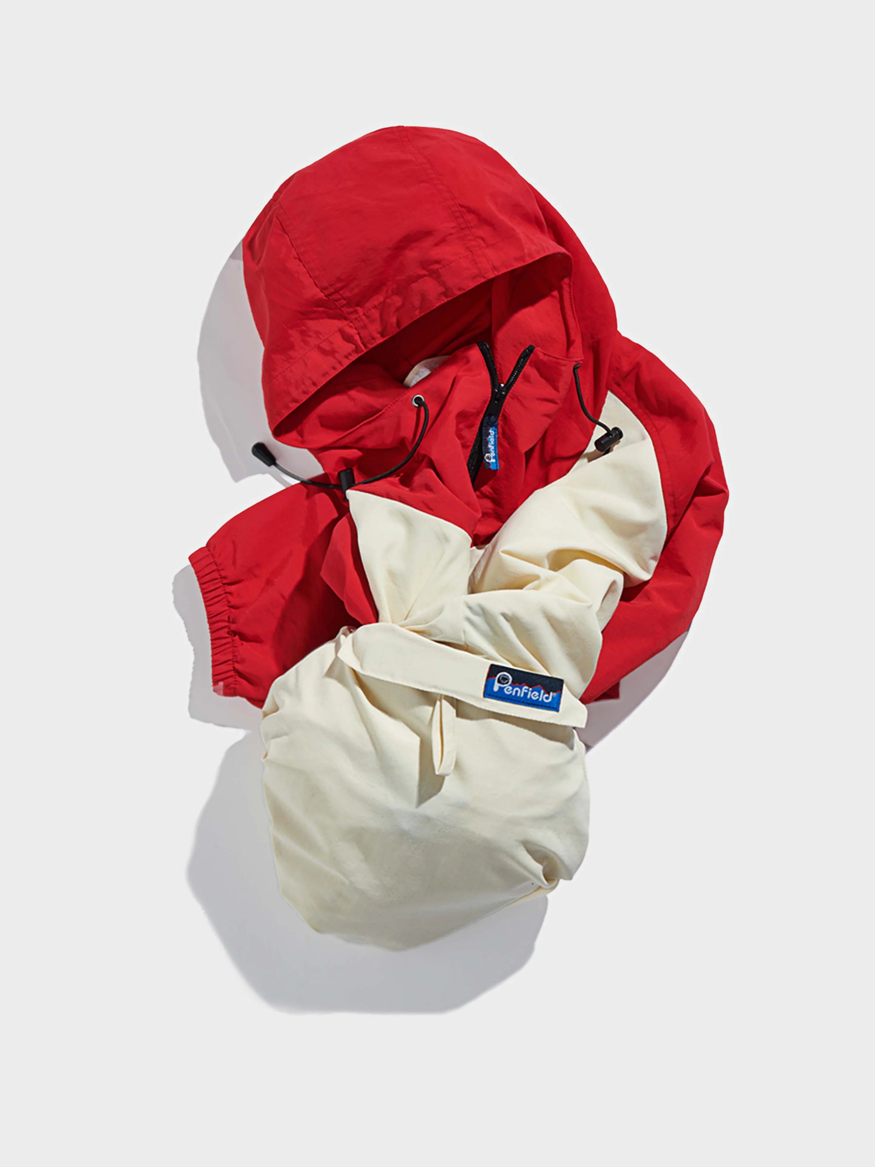 Penfield Pac Jac Windbreaker Jacket True Red