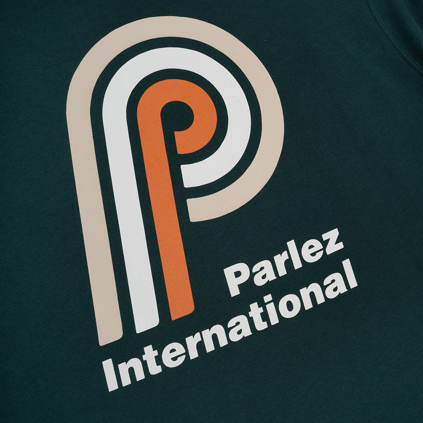 Parlez Poplar Sweat Deep Green
