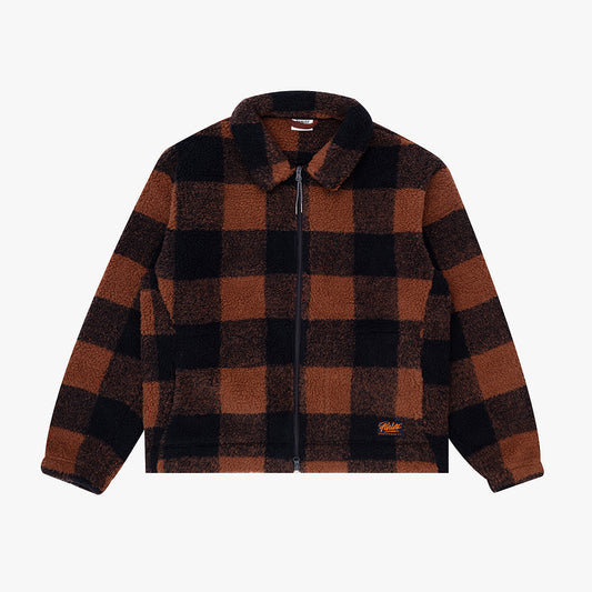 Parlez Province Sherpa Fleece Jacket Walnut