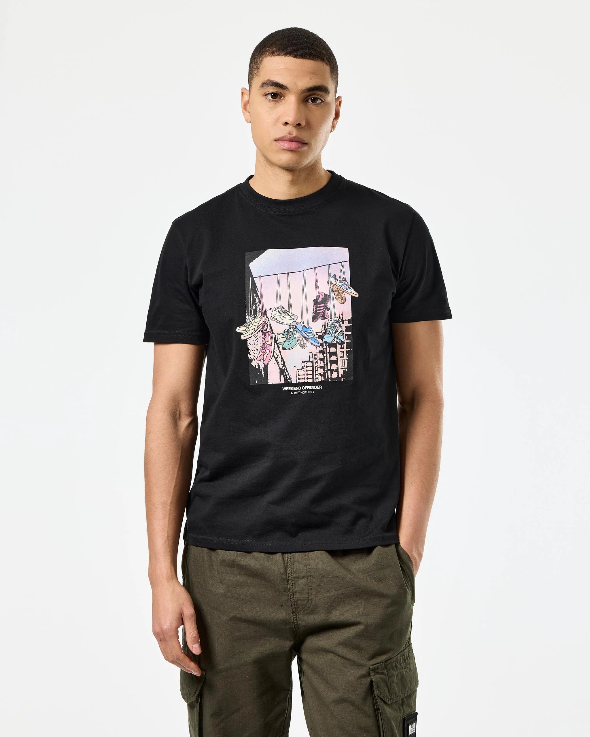 Weekend Offender Turf Wars T-Shirt Black