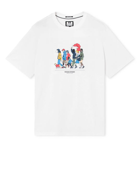Weekend Offender Everyone Graphic T-Shirt White