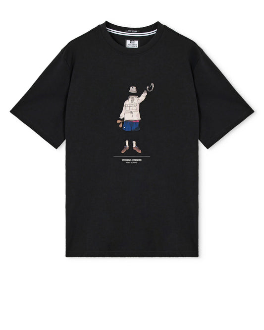 Weekend Offender Hassan Tambourine T-Shirt Black