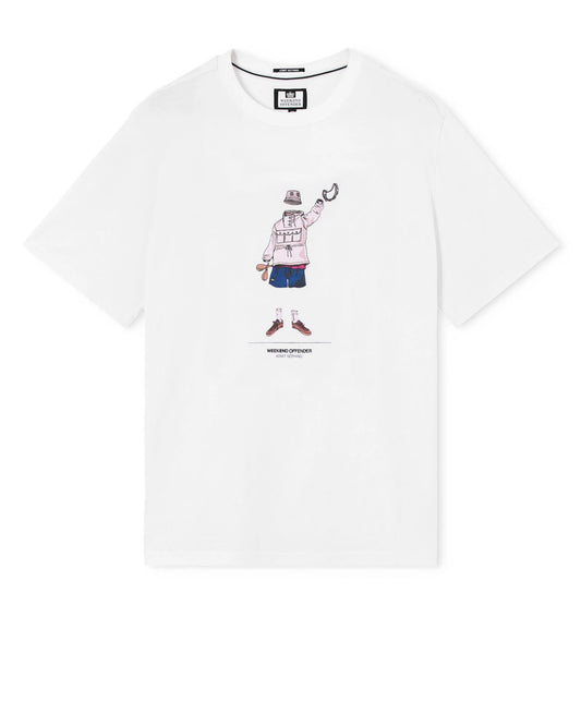 Weekend Offender Hassan Tambourine T-Shirt White