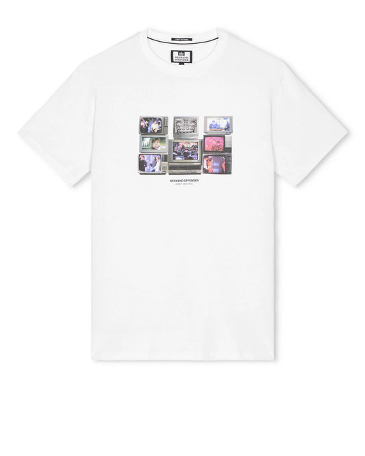 Weekend Offender Visions Graphic T-Shirt White