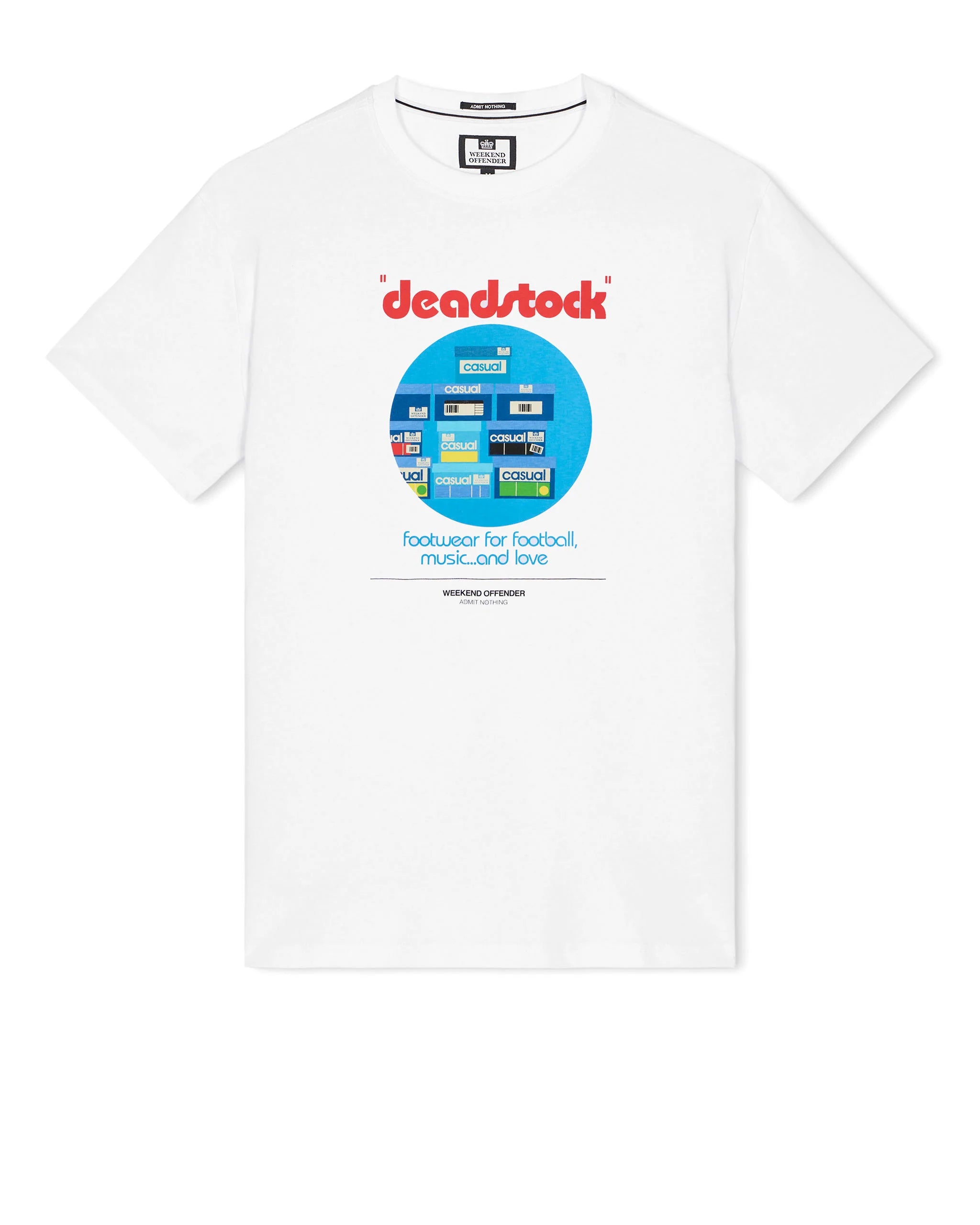 Weekend Offender Deadstock Graphic T-Shirt White