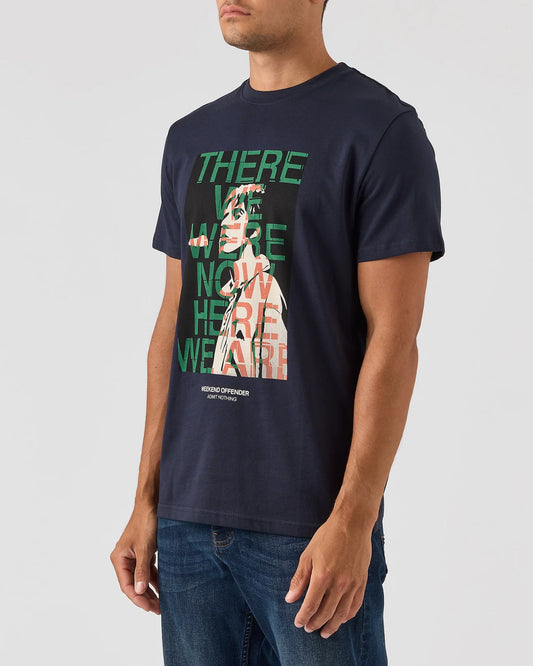 Weekend Offender Columbia Graphic T-shirt Navy