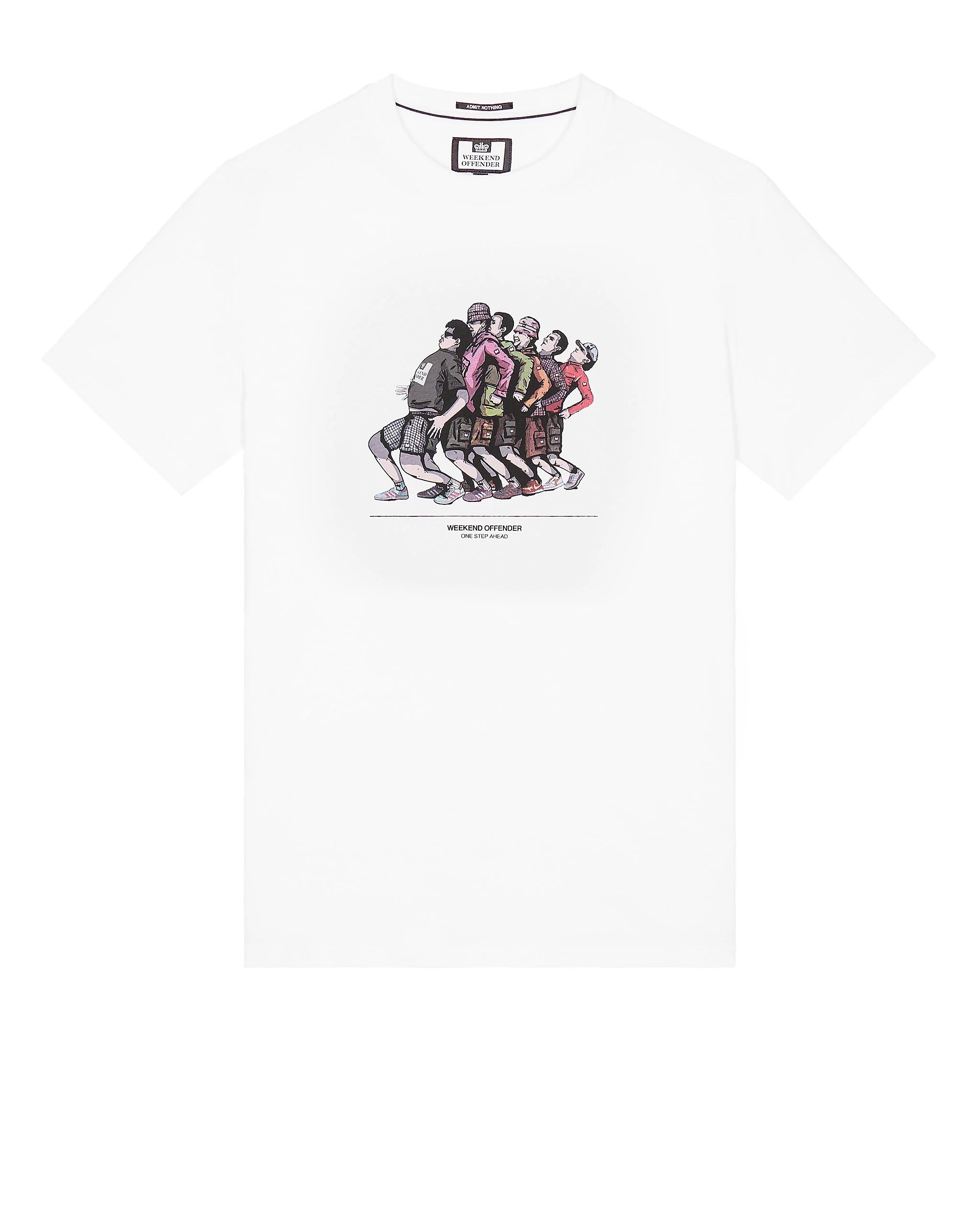 Weekend Offender Madness Graphic T-Shirt White