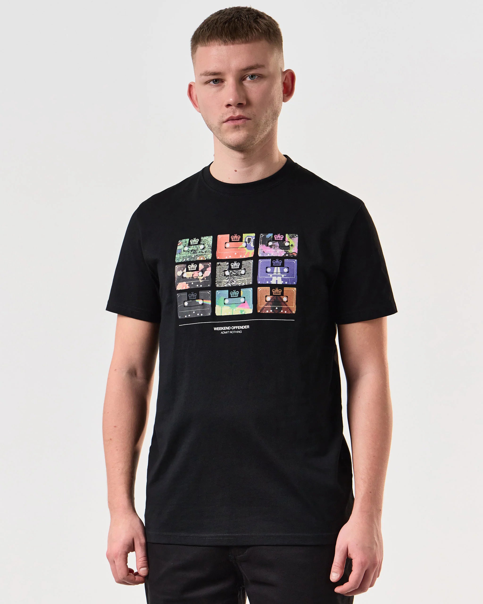 Weekend Offender Hanover Graphic T-Shirt Black