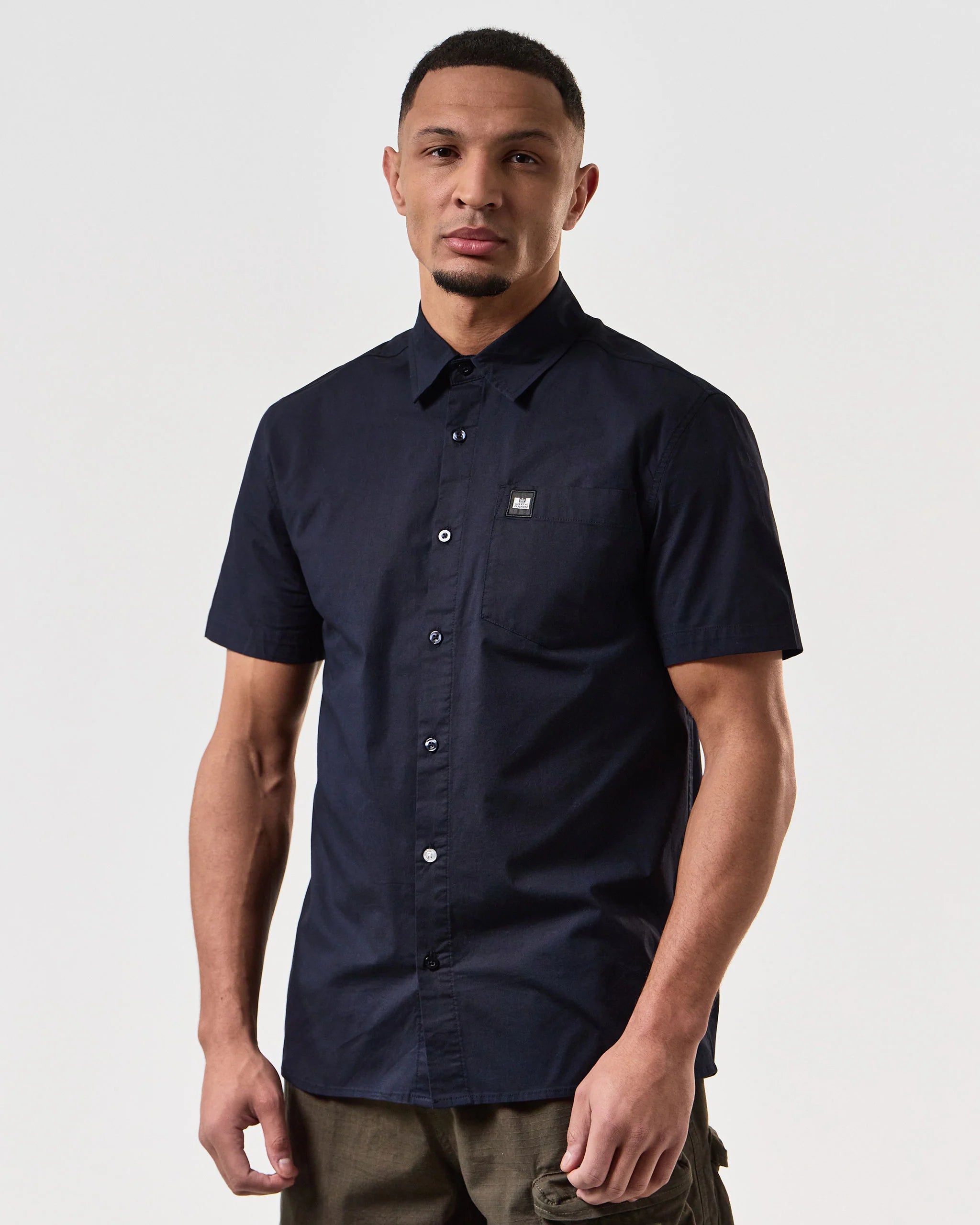 Weekend Offender Borak Pocket Shirt Navy