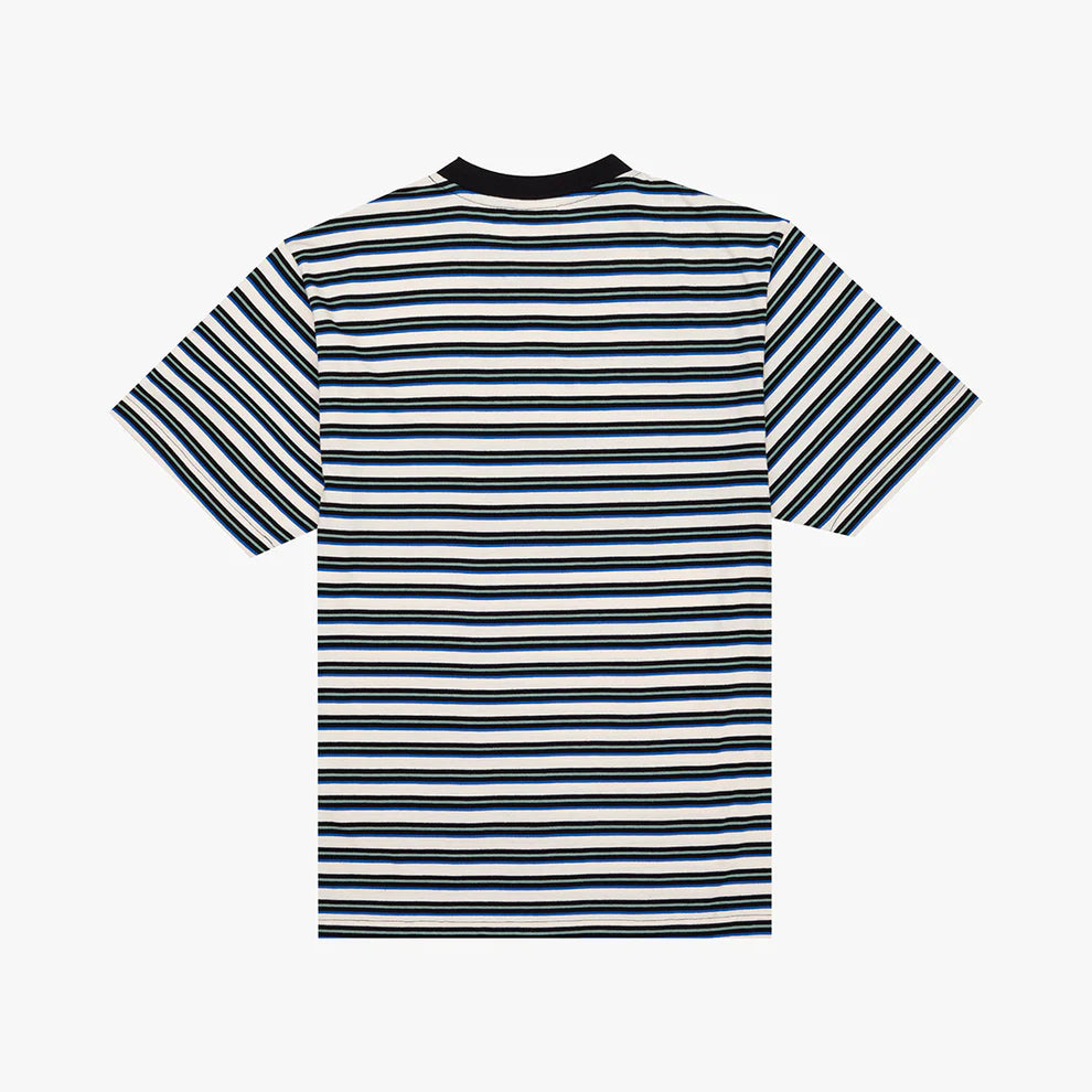 Parlez Solar YD Stripe T-Shirt Midnight Navy