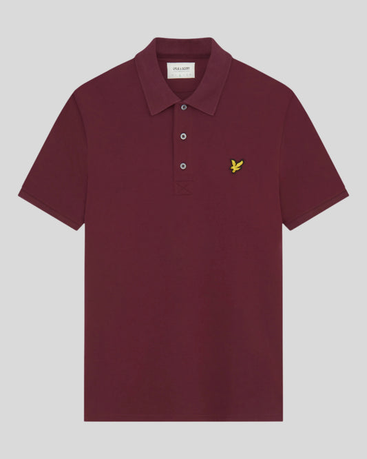 Lyle & Scott Polo Burgundy
