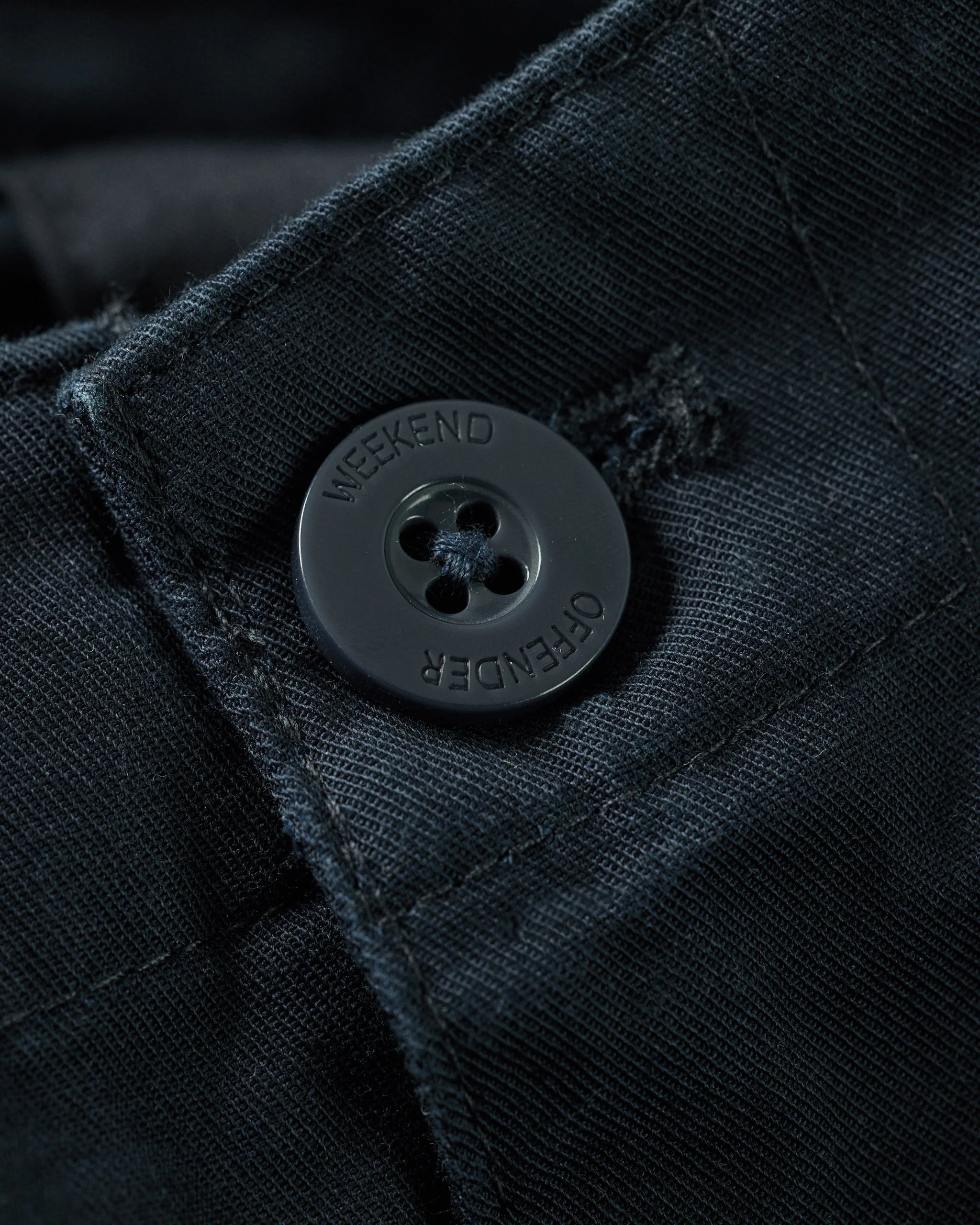 Weekend Offender Mascia Cargo Shorts Navy