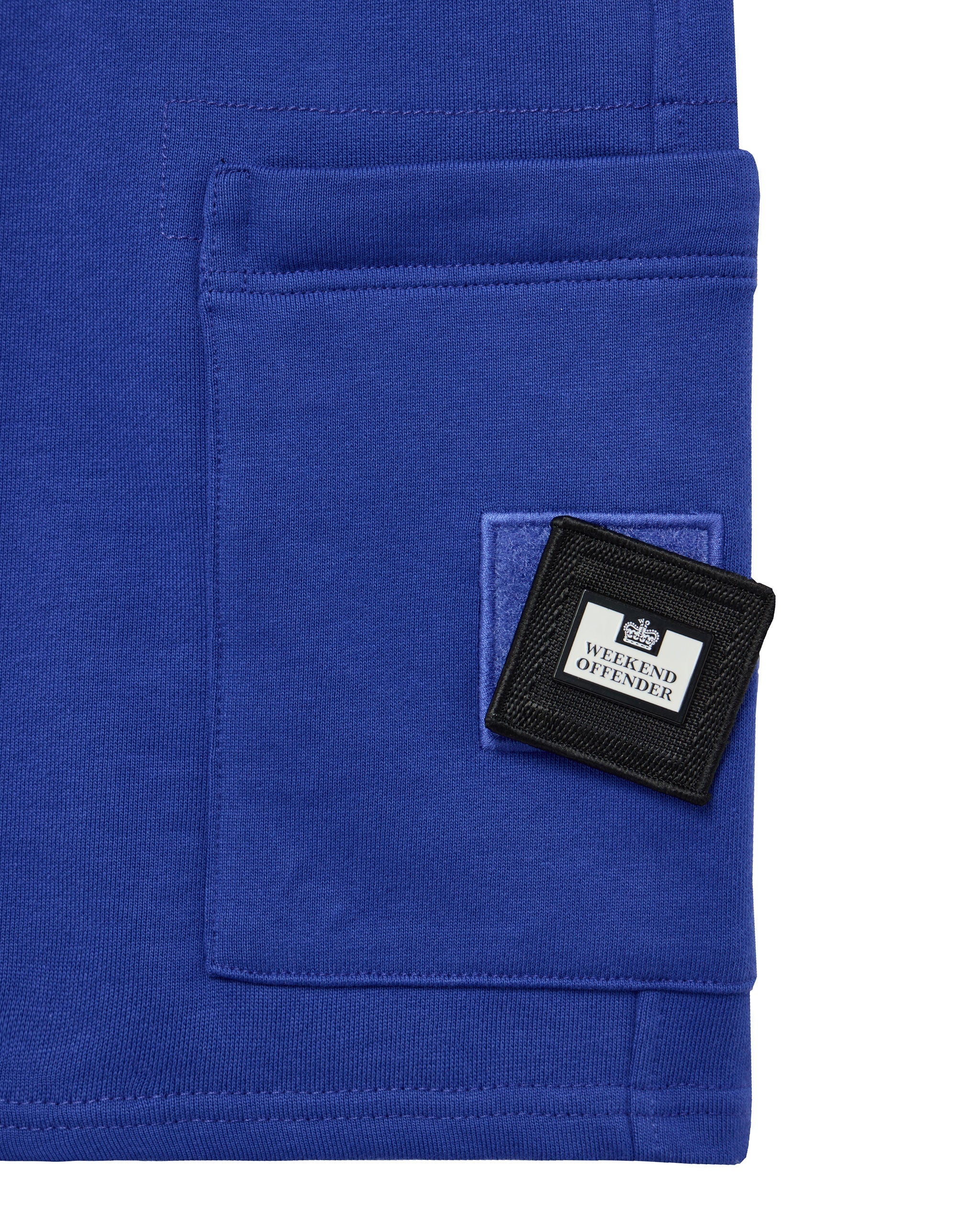 Weekend Offender Hawkins Jogger Shorts Bluebell