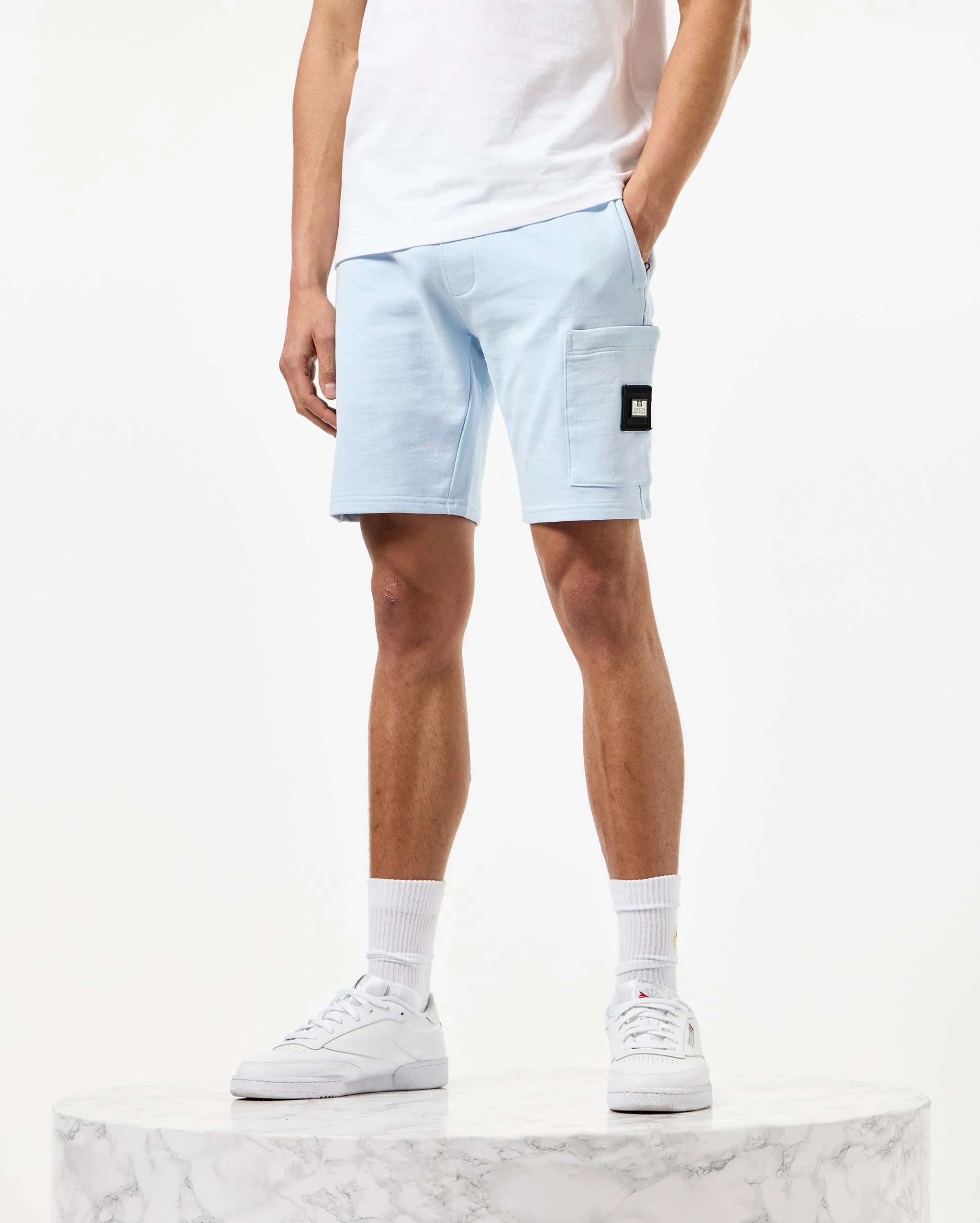Weekend Offender Hawkins Jogger Shorts Ocean Wave