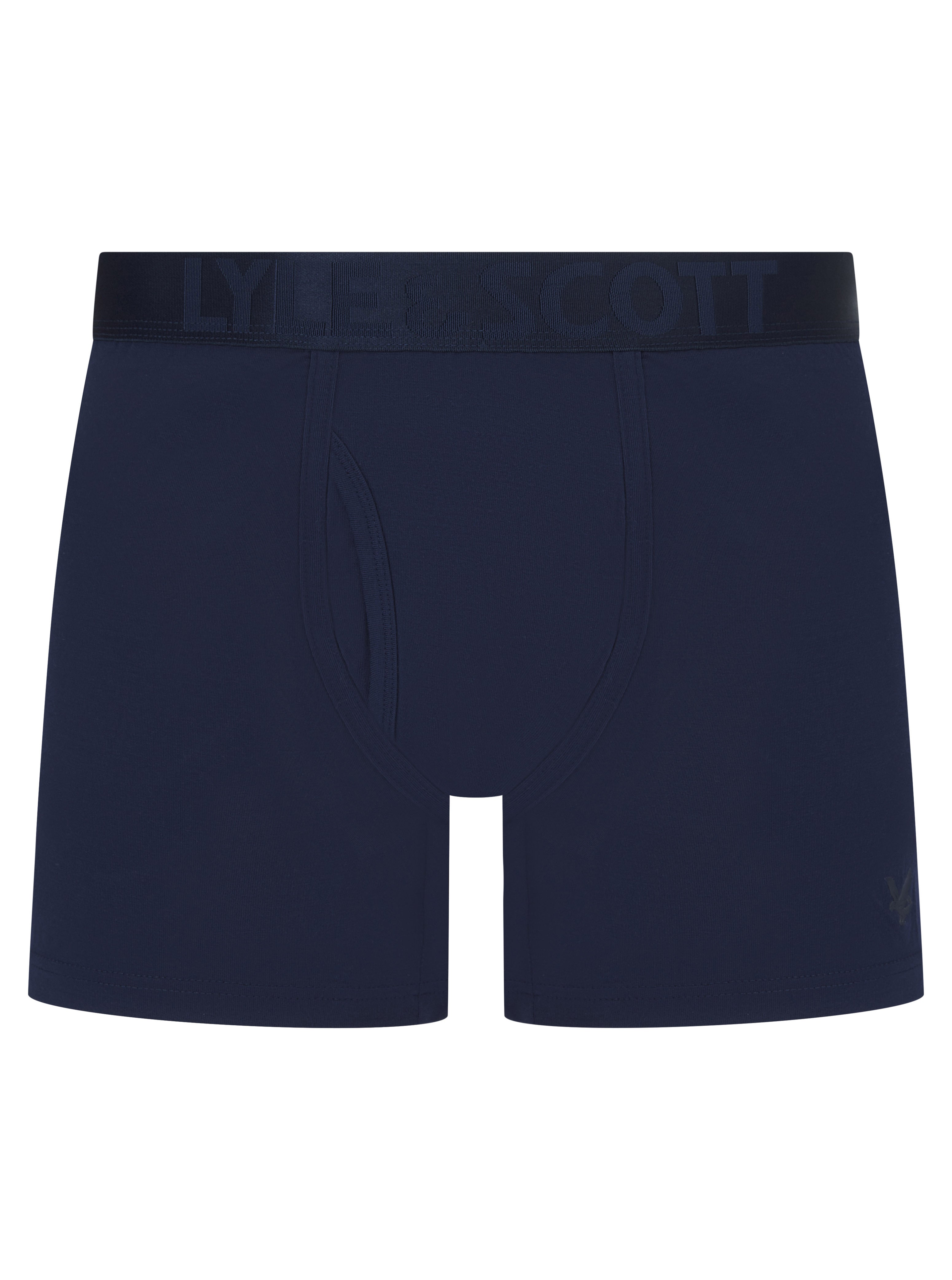 Lyle & Scott 3 Pack Sutherland Boxers Shorts Wine/Peacoat/Ivy
