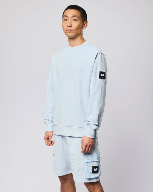 Weekend Offender Thunder Crew Sweat Sky
