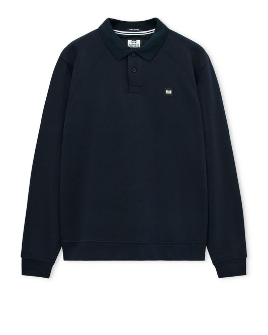 Weekend Offender Azrou Polo Sweat Navy