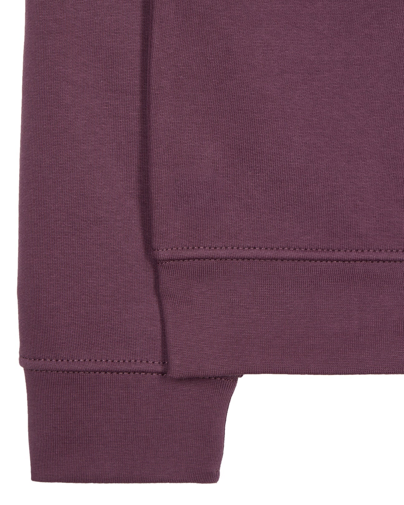 Weekend Offender Kraviz Quarter Zip Sweatshirt Deep Plum