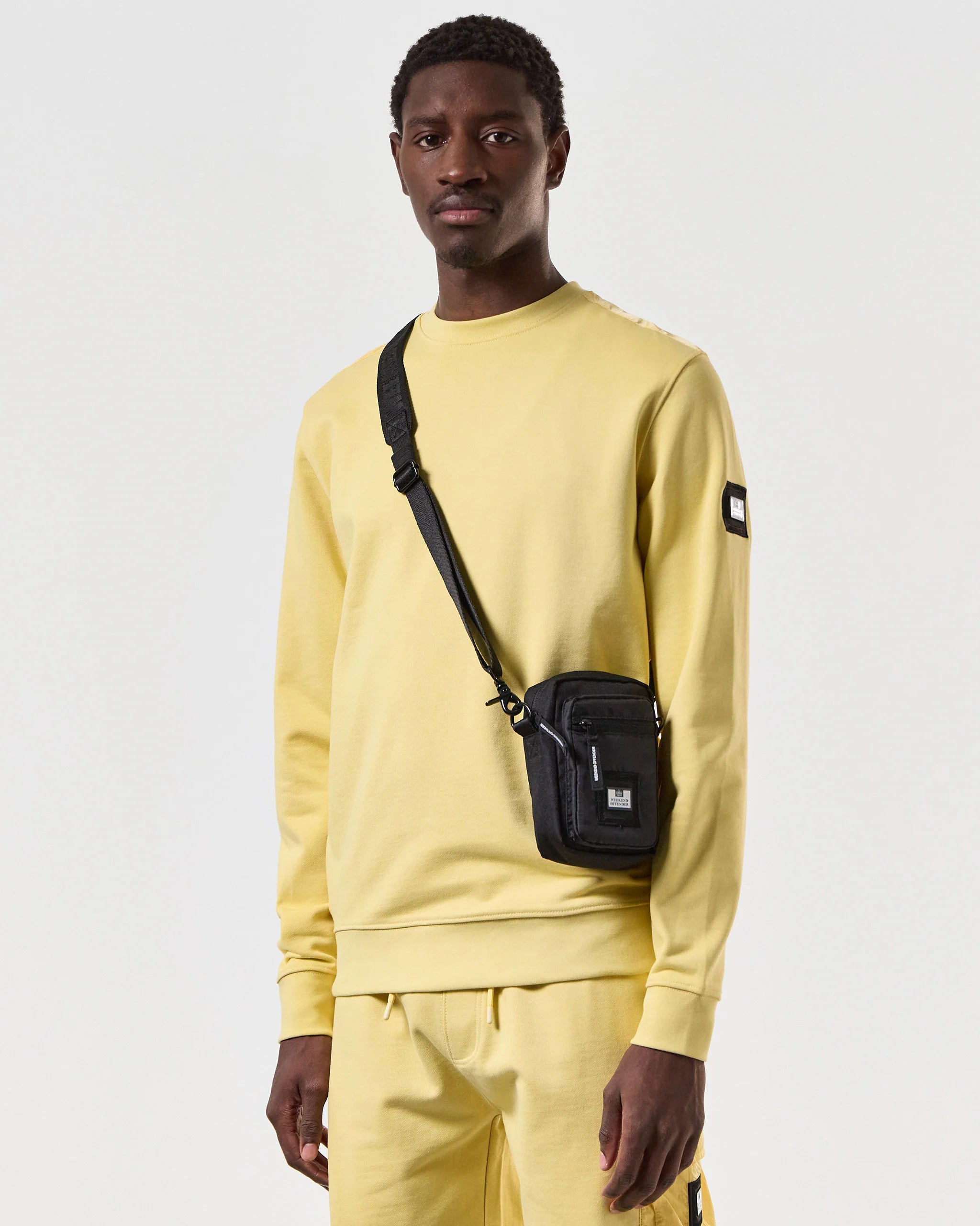 Weekend Offender F Bomb Sweatshirt Butter Yellow