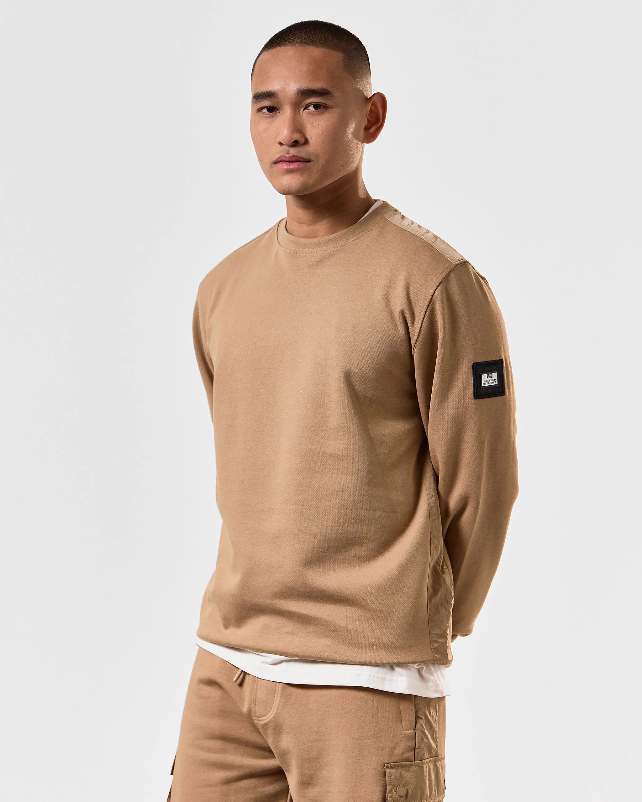 Weekend Offender F Bomb Sweatshirt Cognac Brown