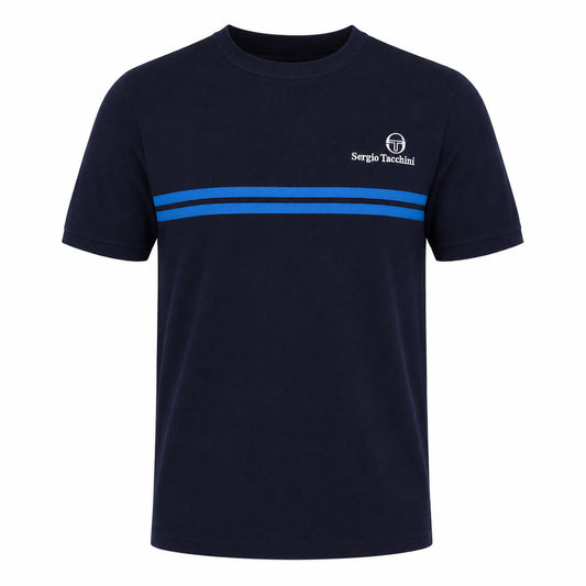 Sergio Tacchini Supermac T-Shirt Maritime Blue