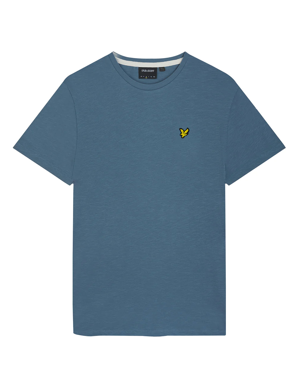 Lyle & Scott Chunky Slub T-Shirt Slate Blue