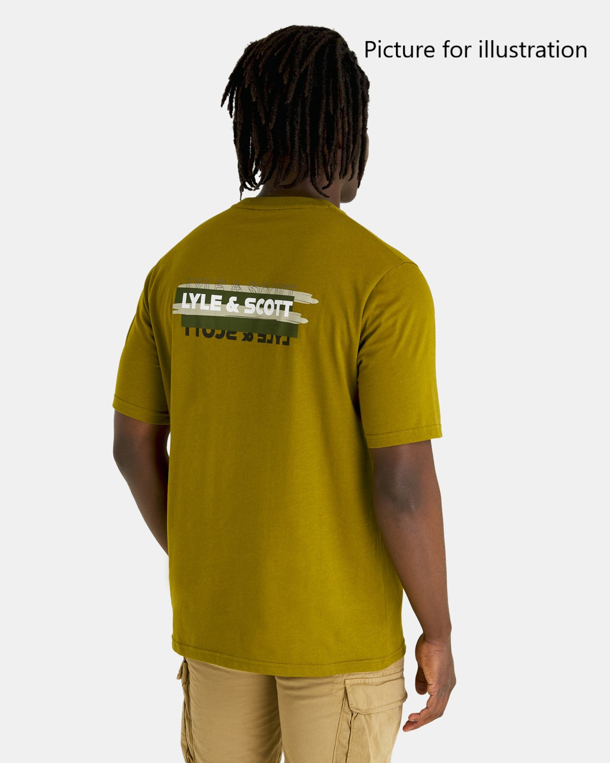 Lyle & Scott Slope Graphic T-Shirt Black Ice