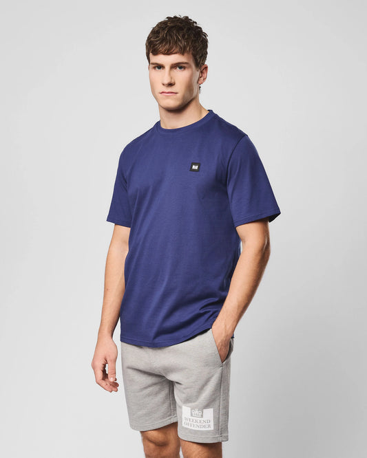 Weekend Offender Brooklands Badge T-Shirt Dark Sapphire