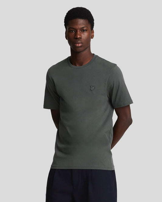 Lyle & Scott Tonal Eagle T-Shirt Gunmental Grey