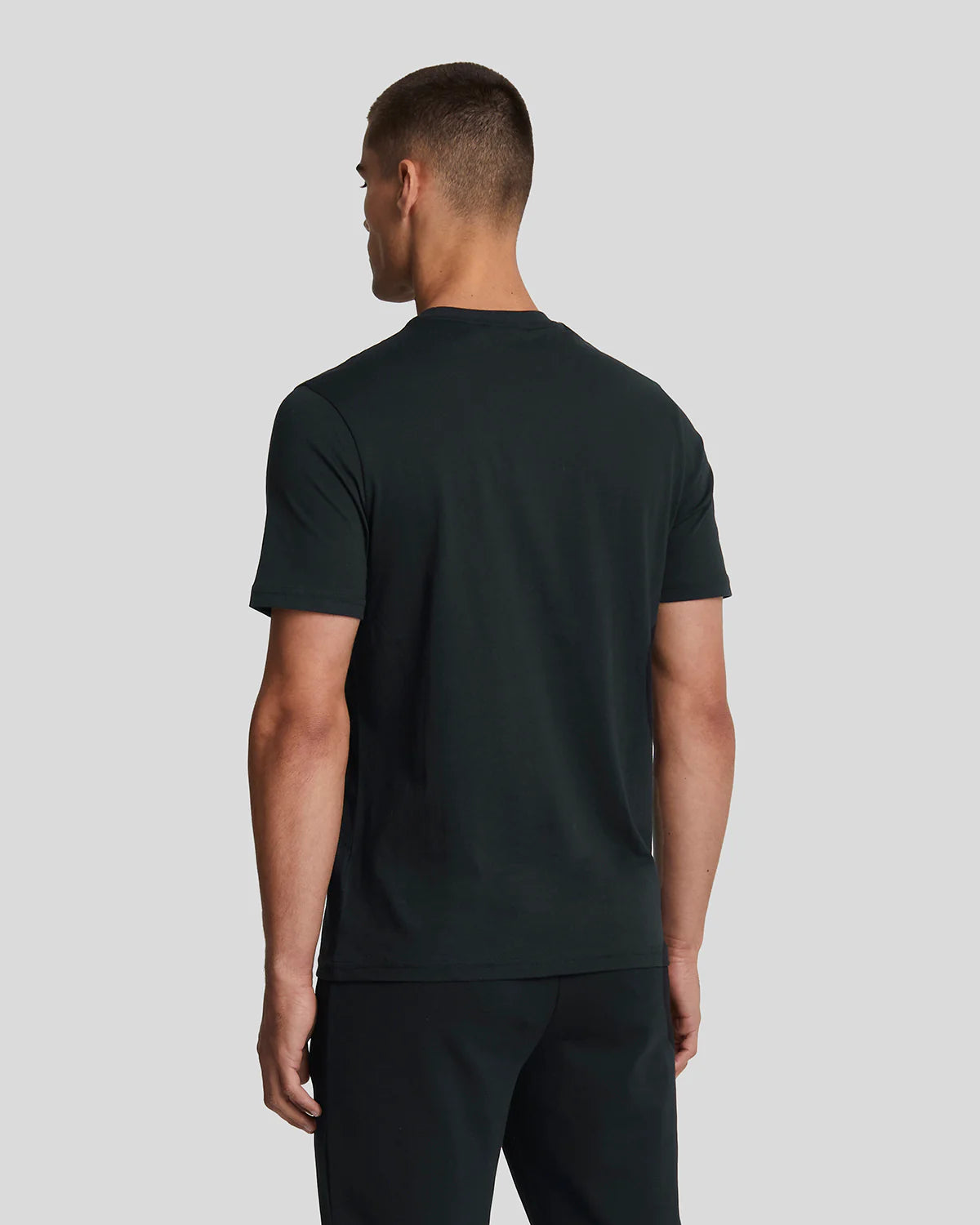 Lyle & Scott Tonal Eagle T-Shirt in Black