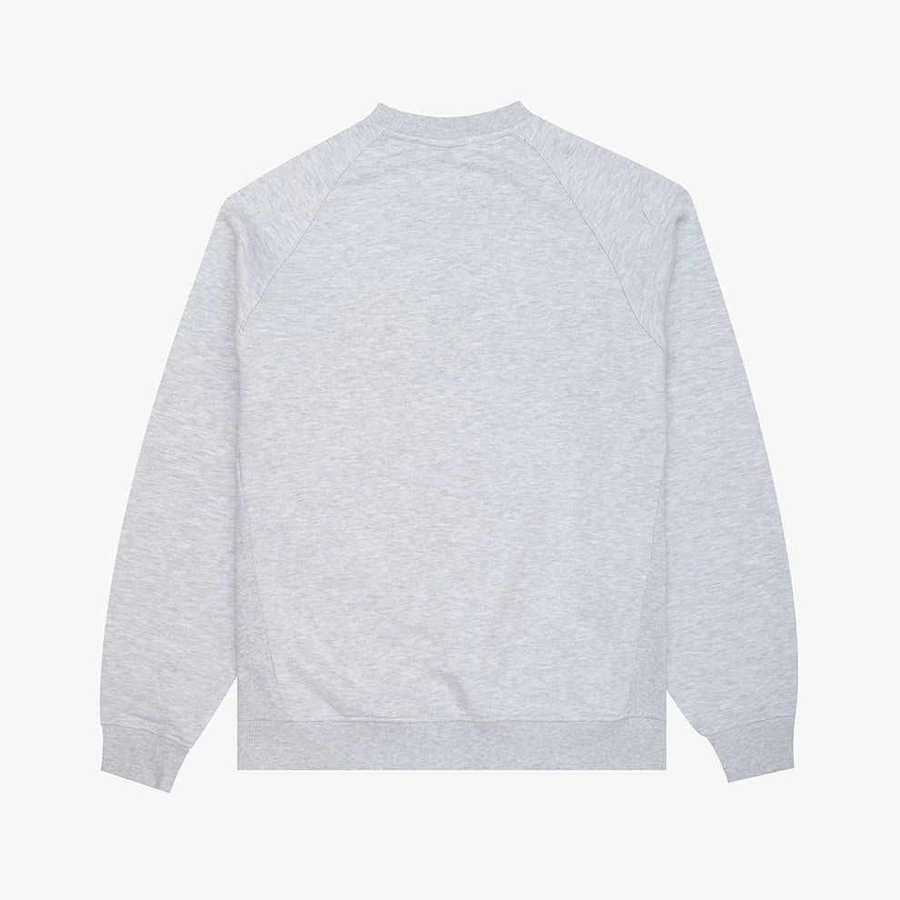 Parlez Varsity Crew Sweat Heather Grey