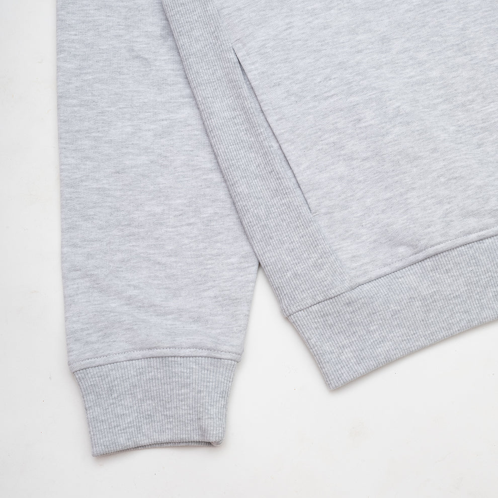 Parlez Varsity Crew Sweat Heather Grey