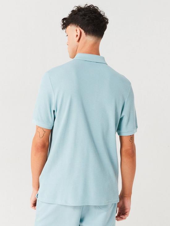Lyle & Scott Milano Polo Shirt Slate Blue