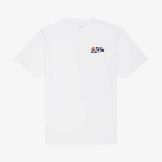 Parlez Wash Backprint T-Shirt White