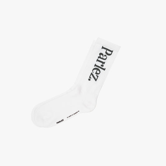 Parlez Whitlow Socks White
