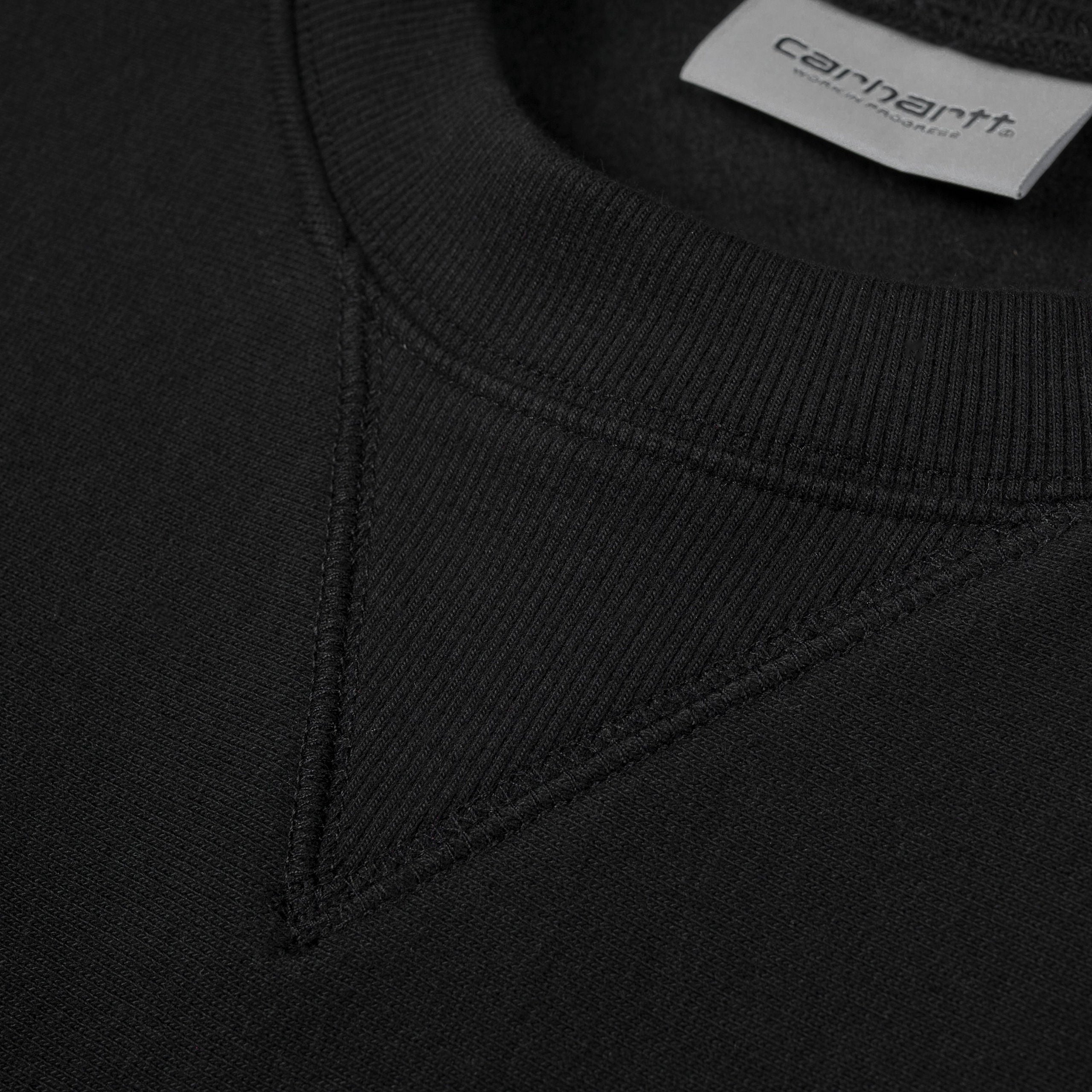 Carhartt WIP American Script Sweat in Black