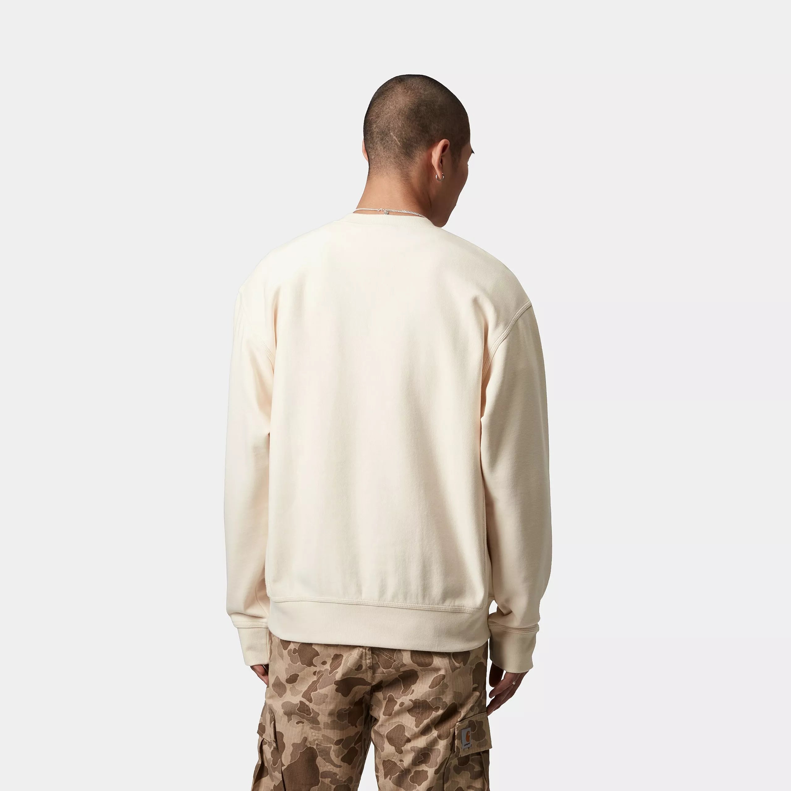 Carhartt WIP American Script Sweat Natural