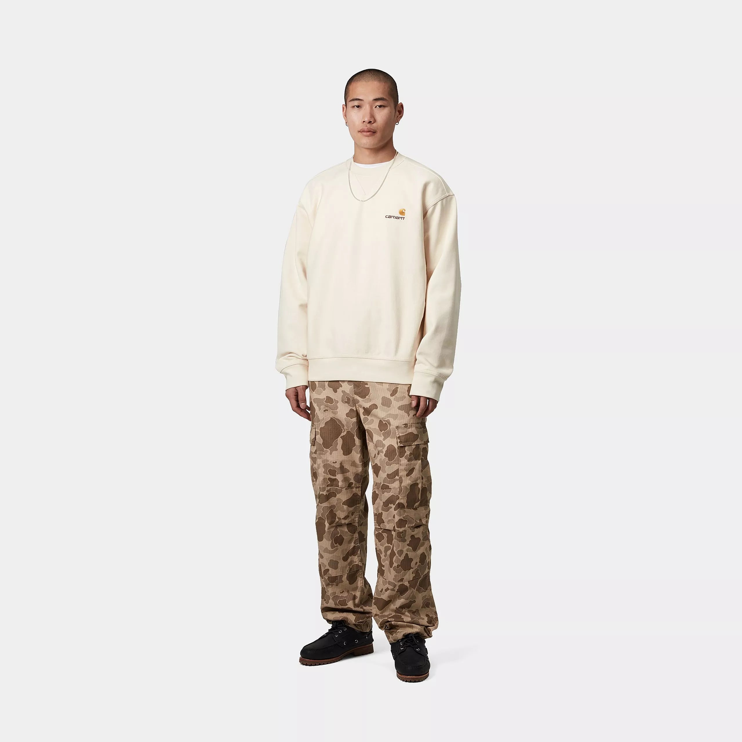 Carhartt WIP American Script Sweat Natural