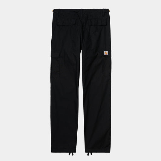 Carhartt WIP Aviation Cargo Pant Cotton Columbia Black (Rinsed)