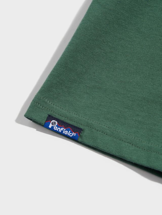 Penfield Forefounder Backprint T-Shirt Cilantro
