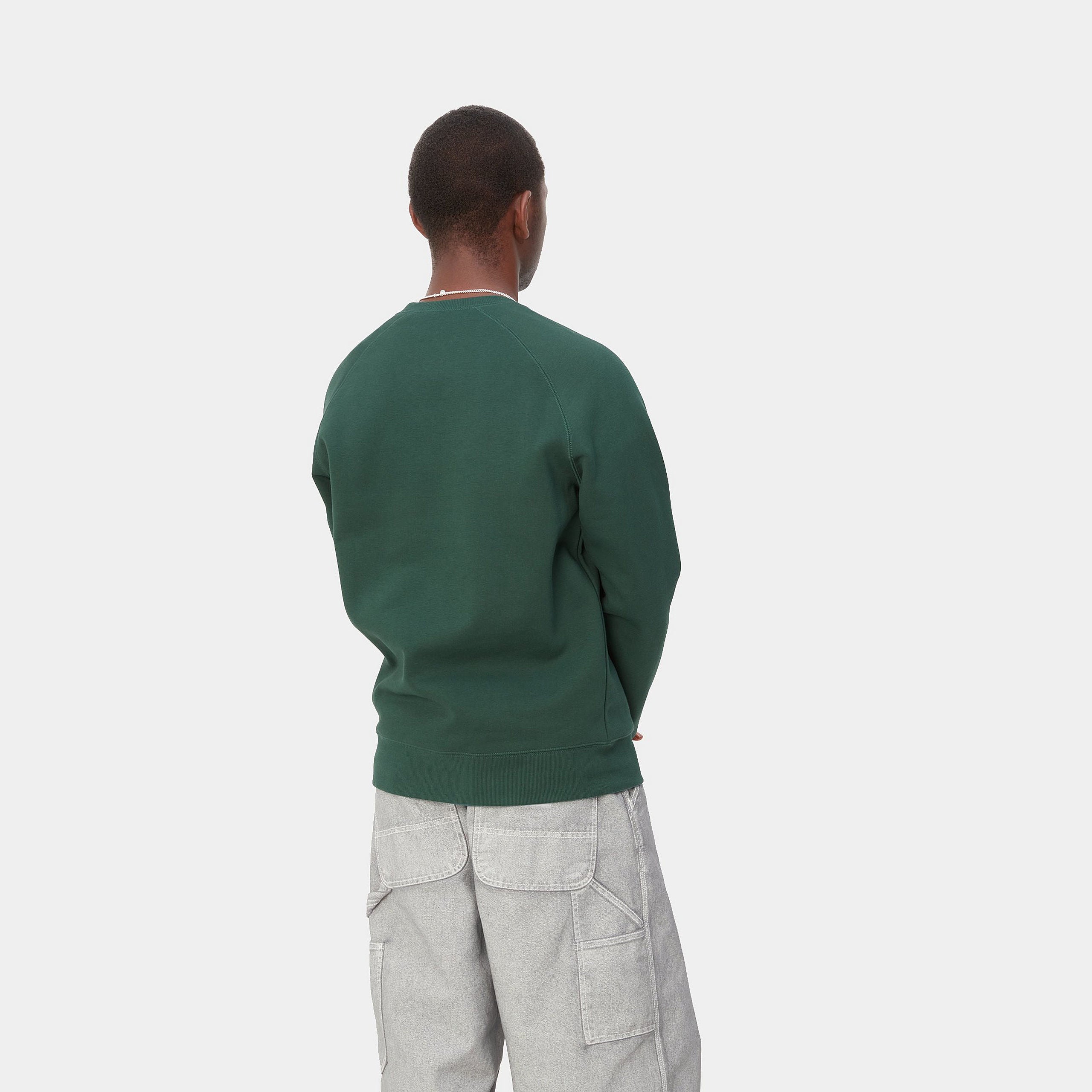 Carhartt WIP Chase Sweat Discovery Green