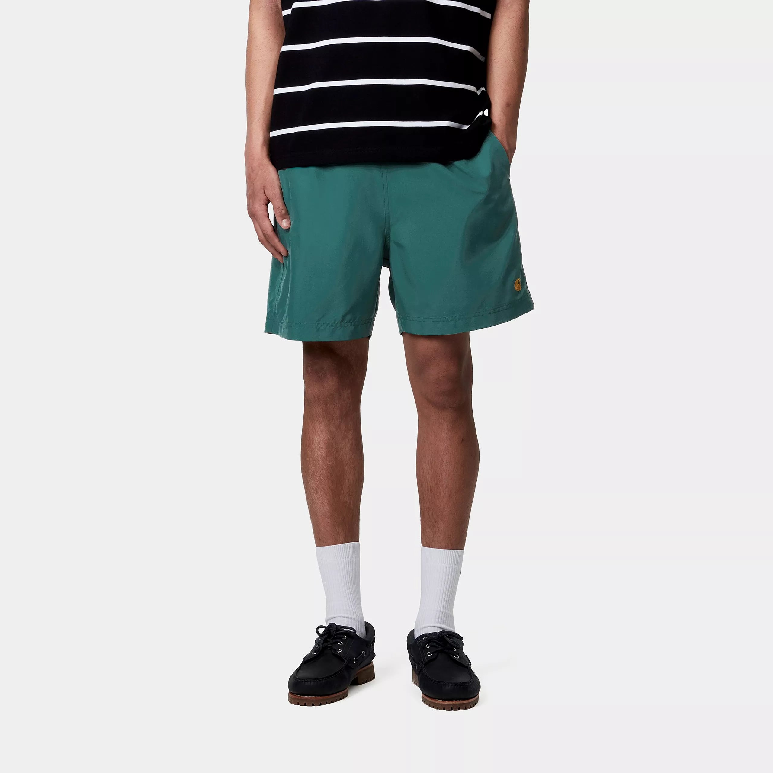 Carhartt WIP Chase Swim Trunks Rainforest Green