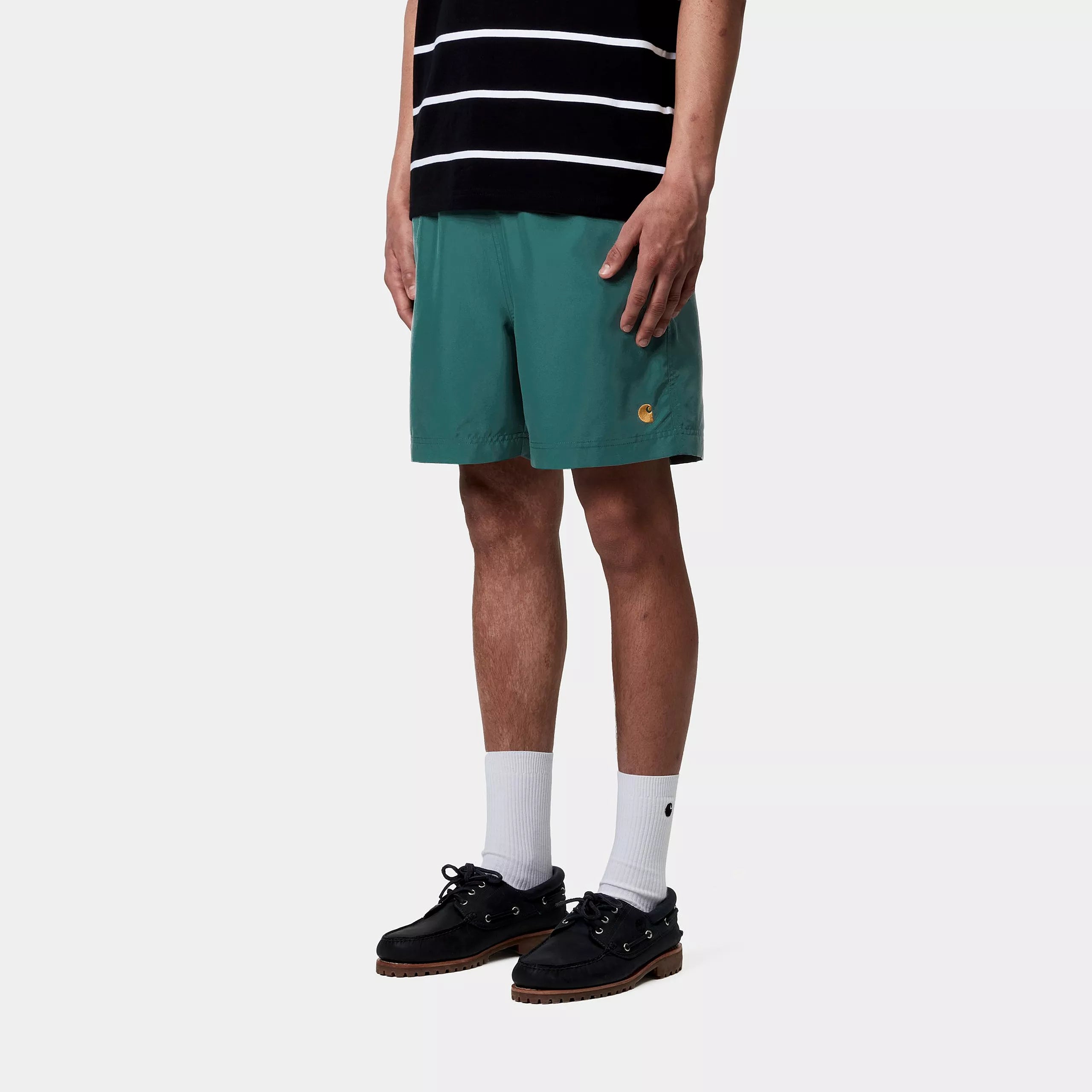 Carhartt WIP Chase Swim Trunks Rainforest Green