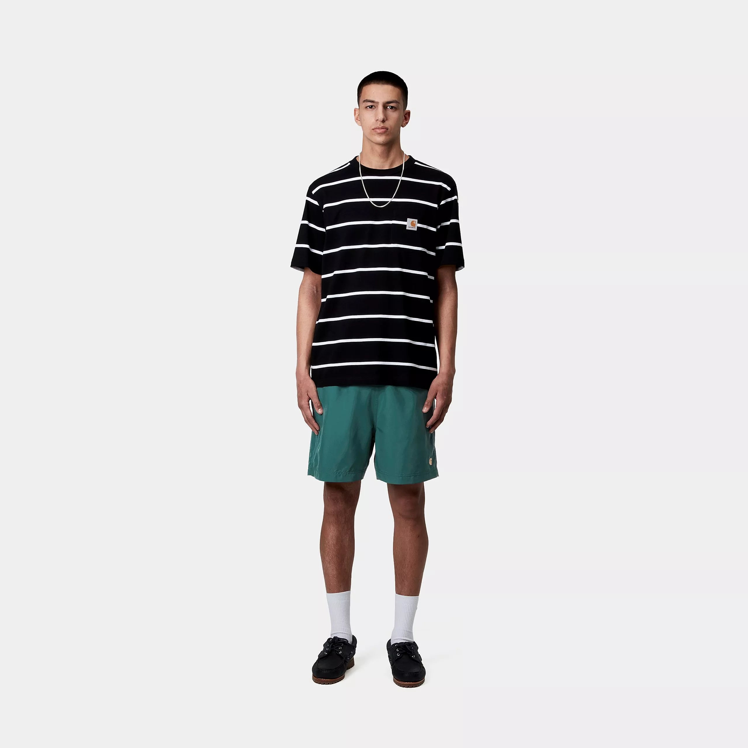 Carhartt WIP Chase Swim Trunks Rainforest Green